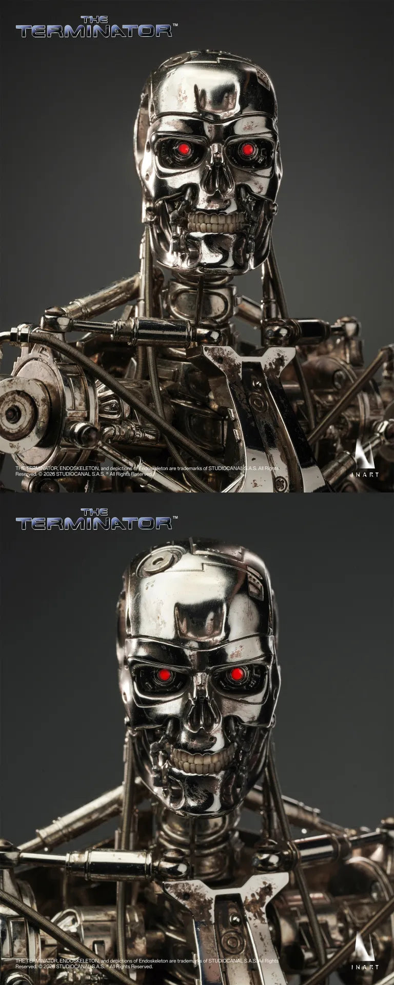 T-800 ENDOSKELETON – FIGURA COLECCIONABLE 1/6 (INART – THE TERMINATOR)