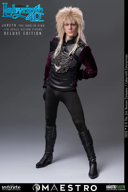 JARETH THE GOBLIN KING FIGURA 1/6 DELUXE EDITION LABYRINTH 30 CM