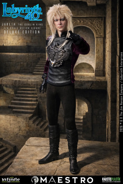 JARETH THE GOBLIN KING FIGURA 1/6 DELUXE EDITION LABYRINTH 30 CM
