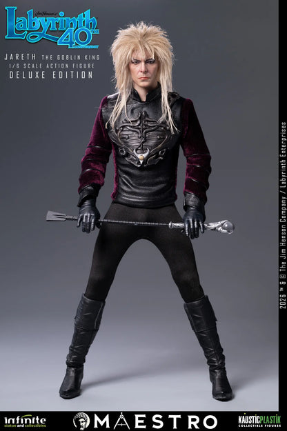 JARETH THE GOBLIN KING FIGURA 1/6 DELUXE EDITION LABYRINTH 30 CM