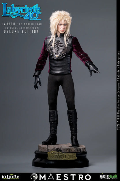 JARETH THE GOBLIN KING FIGURA 1/6 DELUXE EDITION LABYRINTH 30 CM
