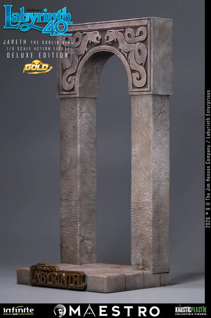 JARETH THE GOBLIN KING FIGURA 1/6 DELUXE EDITION GOLD LABYRINTH 30 CM – KAUSTIC PLASTIK