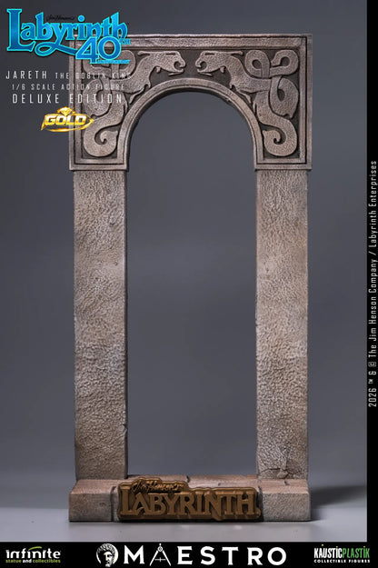 JARETH THE GOBLIN KING FIGURA 1/6 DELUXE EDITION GOLD LABYRINTH 30 CM – KAUSTIC PLASTIK