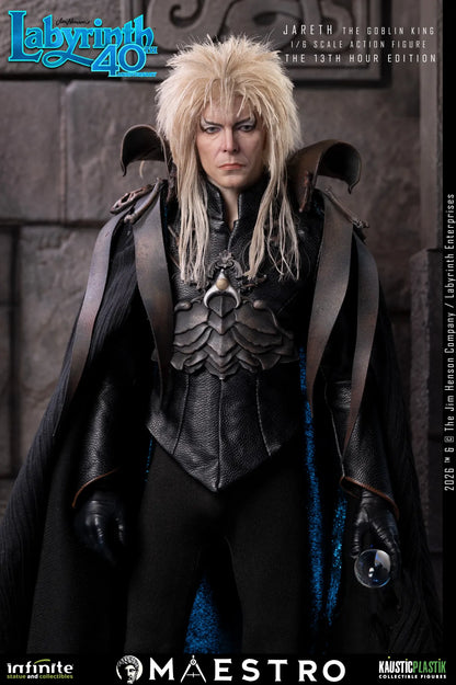 JARETH THE GOBLIN KING FIGURA 1/6 THE 13TH HOUR EDITION LABYRINTH 30 CM – KAUSTIC PLASTIK