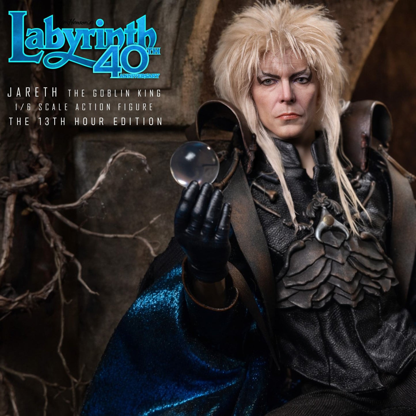 JARETH THE GOBLIN KING FIGURA 1/6 THE 13TH HOUR EDITION LABYRINTH 30 CM – KAUSTIC PLASTIK