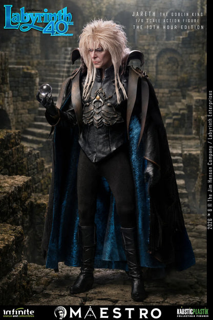 JARETH THE GOBLIN KING FIGURA 1/6 THE 13TH HOUR EDITION LABYRINTH 30 CM – KAUSTIC PLASTIK