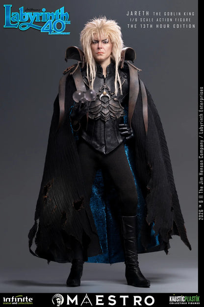 JARETH THE GOBLIN KING FIGURA 1/6 THE 13TH HOUR EDITION LABYRINTH 30 CM – KAUSTIC PLASTIK