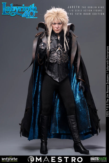 JARETH THE GOBLIN KING FIGURA 1/6 THE 13TH HOUR EDITION LABYRINTH 30 CM – KAUSTIC PLASTIK
