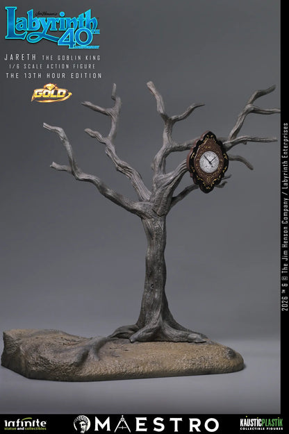 JARETH THE GOBLIN KING FIGURA 1/6 THE 13TH HOUR EDITION GOLD LABYRINTH 30 CM – KAUSTIC PLASTIK