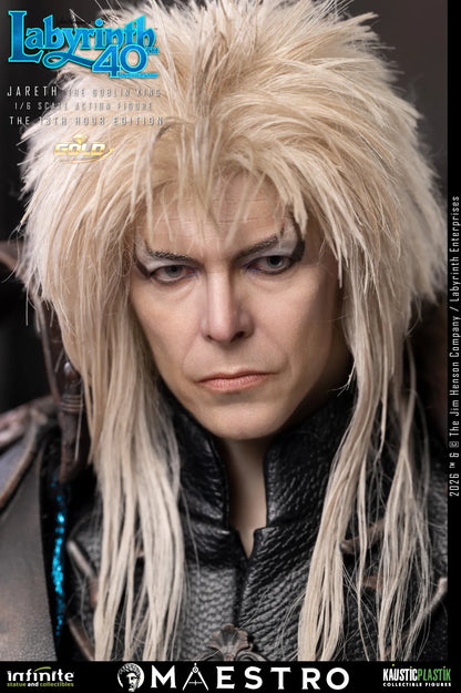 JARETH THE GOBLIN KING FIGURA 1/6 THE 13TH HOUR EDITION GOLD LABYRINTH 30 CM – KAUSTIC PLASTIK