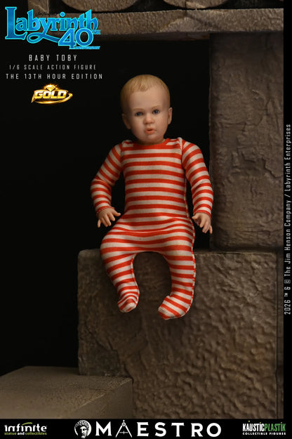 JARETH THE GOBLIN KING FIGURA 1/6 THE 13TH HOUR EDITION GOLD LABYRINTH 30 CM – KAUSTIC PLASTIK