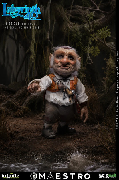HOGGLE THE DWARF FIGURA 1/6 LABYRINTH 17 CM – KAUSTIC PLASTIK