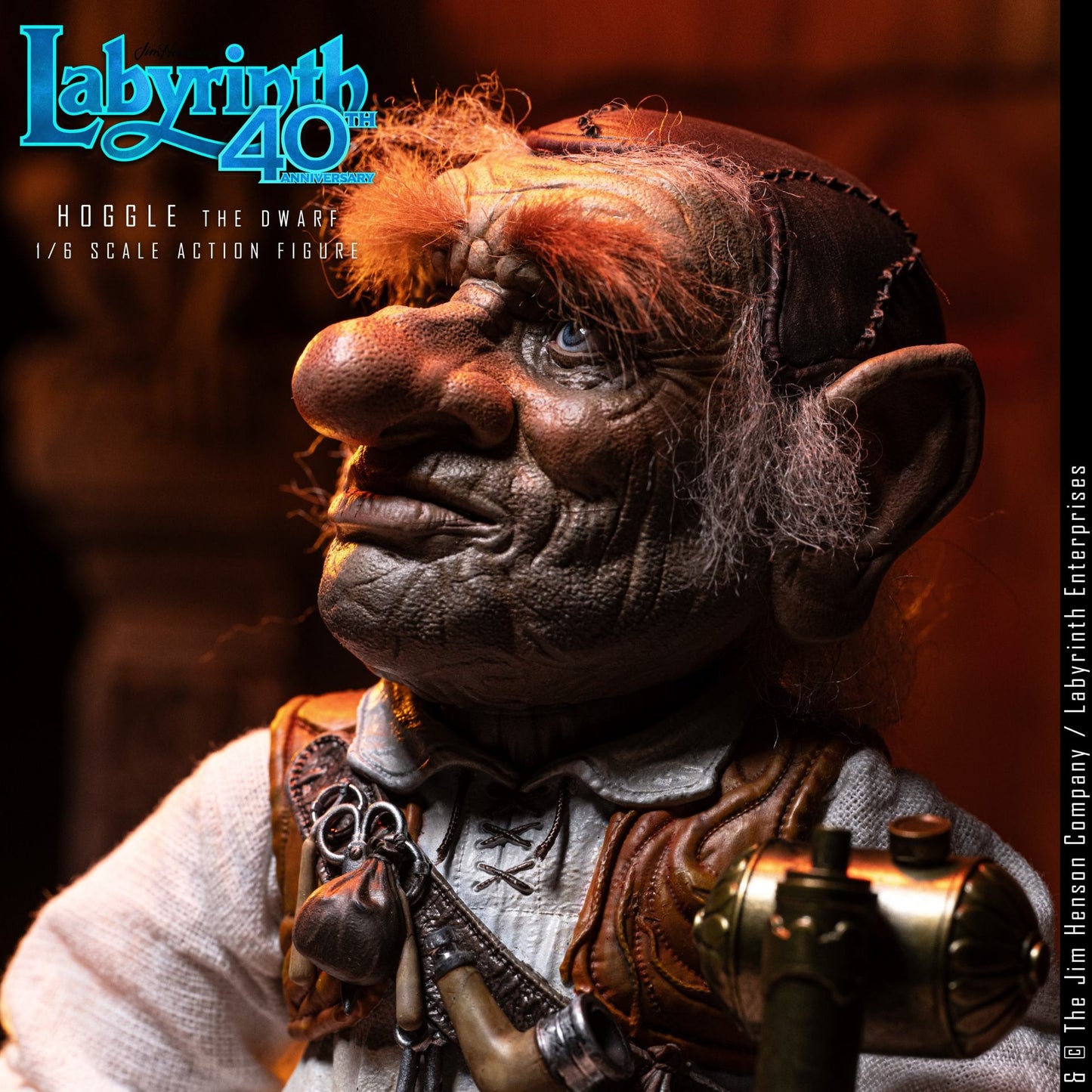 HOGGLE THE DWARF FIGURA 1/6 LABYRINTH 17 CM – KAUSTIC PLASTIK