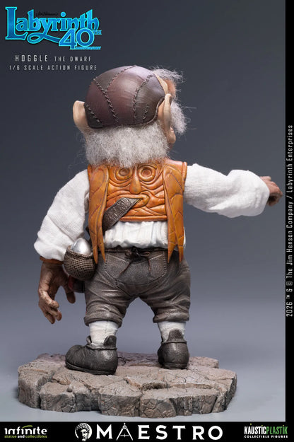 HOGGLE THE DWARF FIGURA 1/6 LABYRINTH 17 CM – KAUSTIC PLASTIK