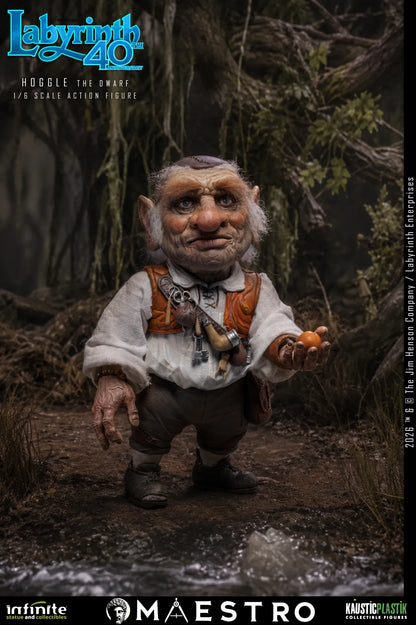 HOGGLE THE DWARF FIGURA 1/6 LABYRINTH 17 CM – KAUSTIC PLASTIK