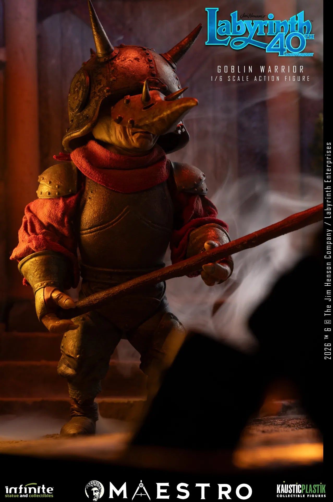 GOBLIN WARRIOR FIGURA 1/6 LABYRINTH 17 CM – KAUSTIC PLASTIK