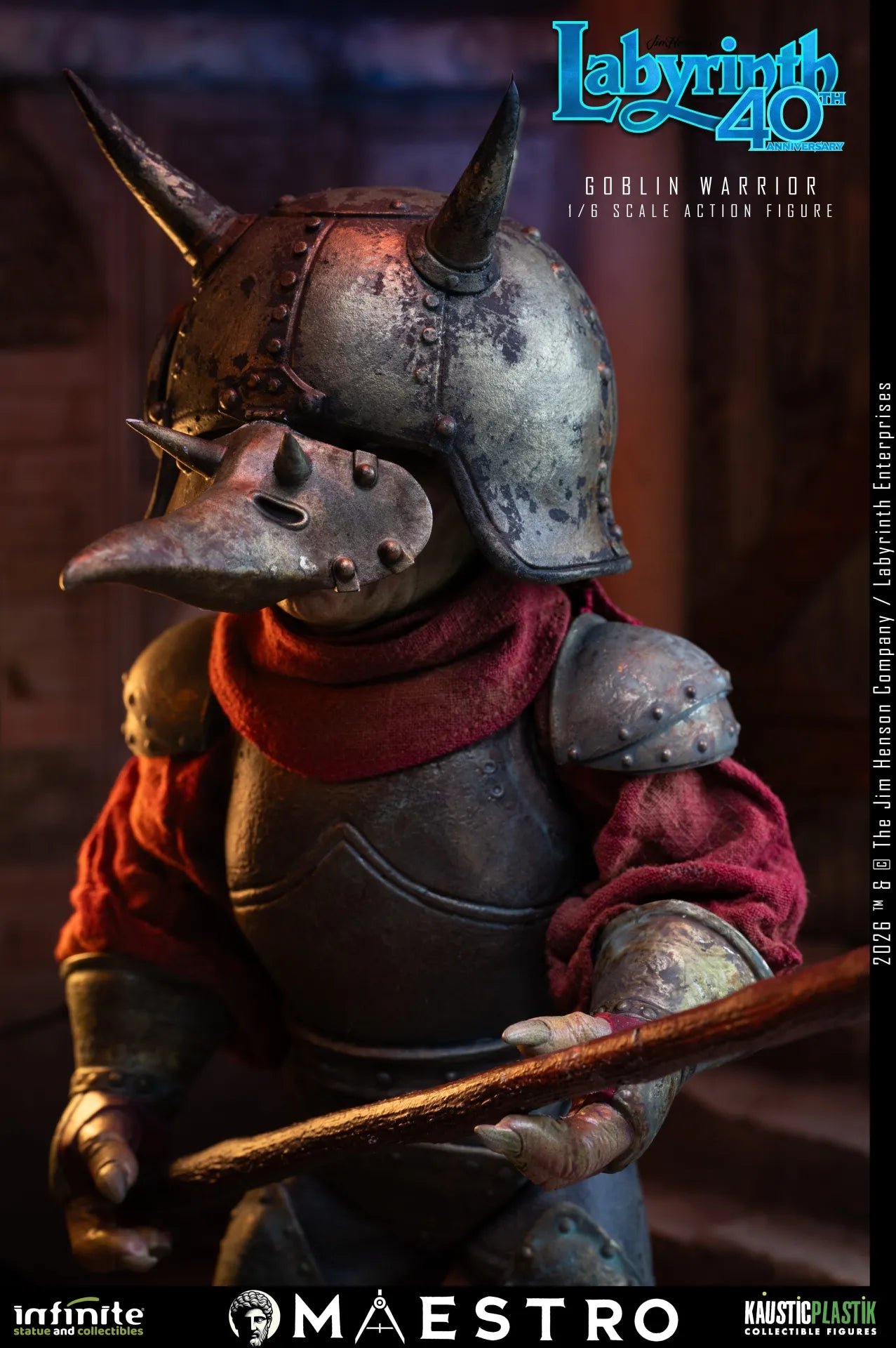 GOBLIN WARRIOR FIGURA 1/6 LABYRINTH 17 CM – KAUSTIC PLASTIK