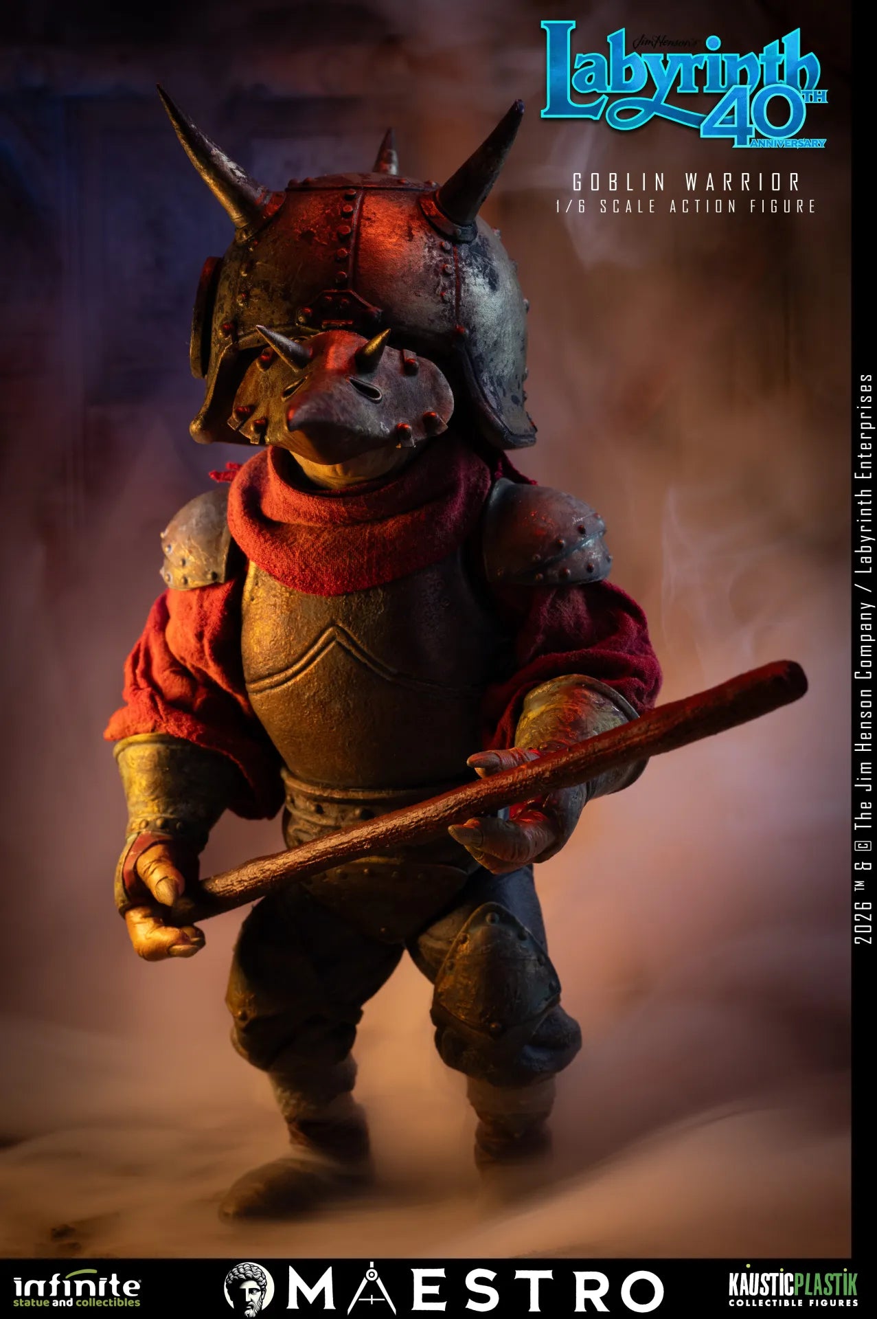 GOBLIN WARRIOR FIGURA 1/6 LABYRINTH 17 CM – KAUSTIC PLASTIK