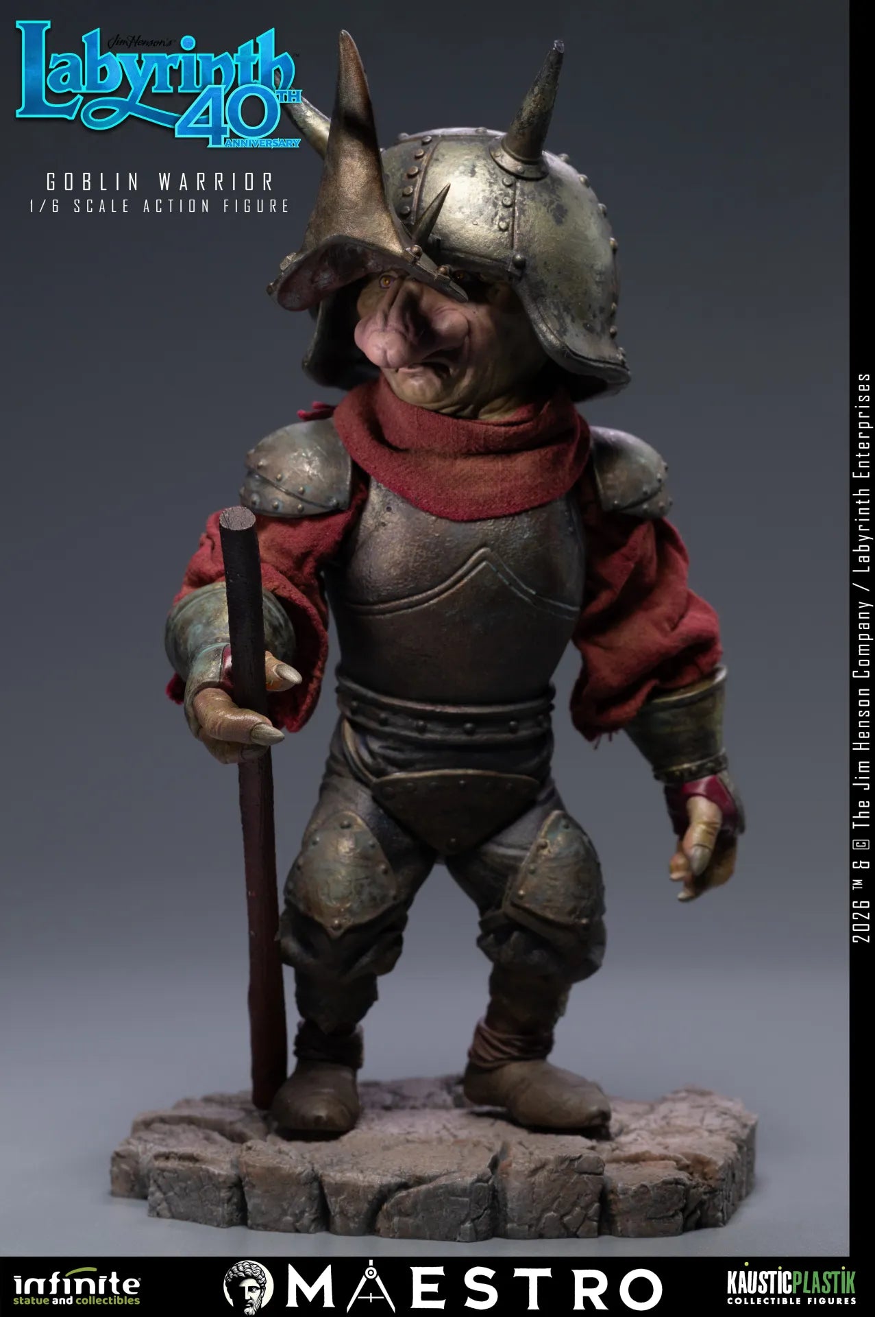 GOBLIN WARRIOR FIGURA 1/6 LABYRINTH 17 CM – KAUSTIC PLASTIK