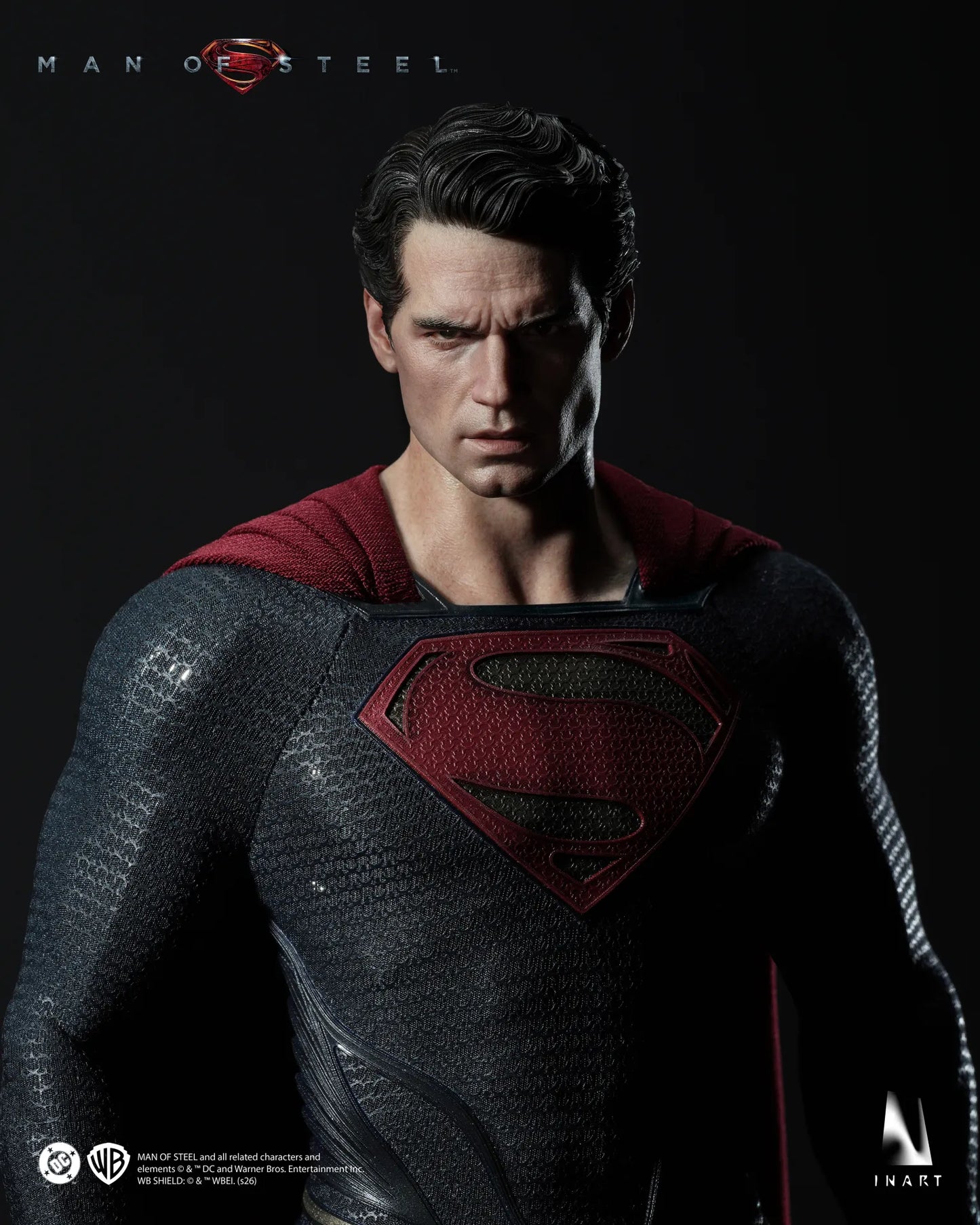 SUPERMAN FIGURA INART MAN OF STEEL 1/6 32,5 CM