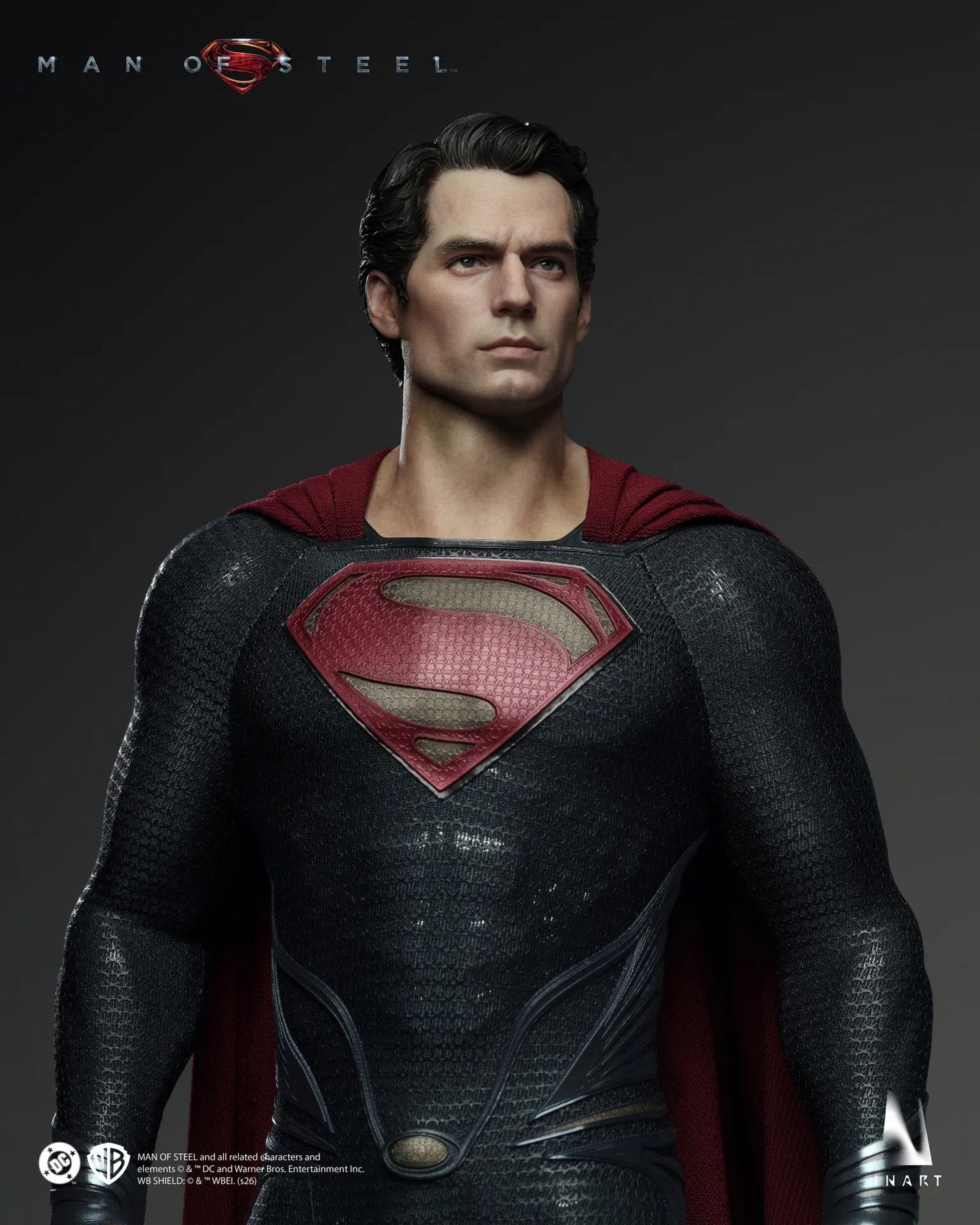SUPERMAN FIGURA INART MAN OF STEEL 1/6 32,5 CM