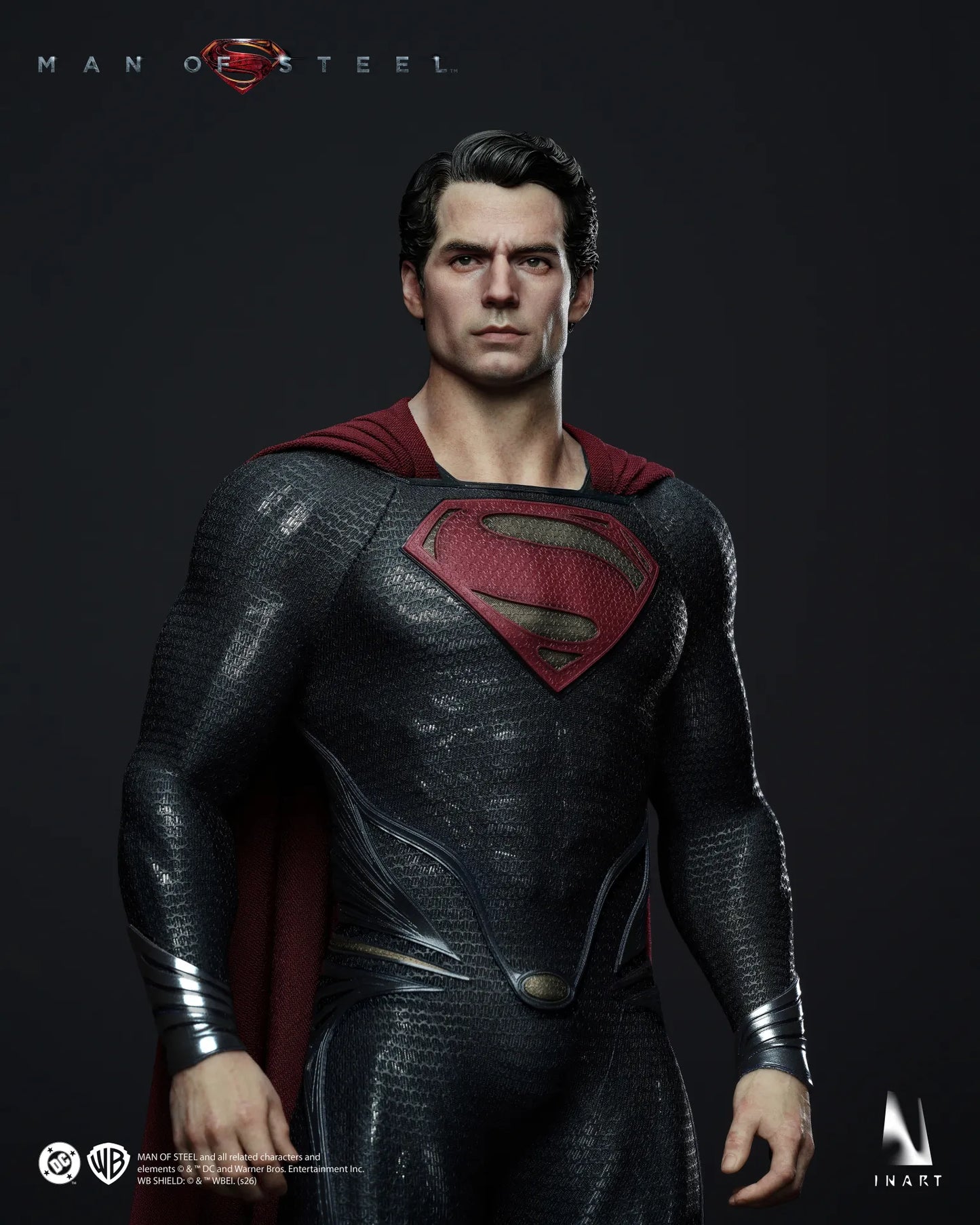 SUPERMAN FIGURA INART MAN OF STEEL 1/6 32,5 CM