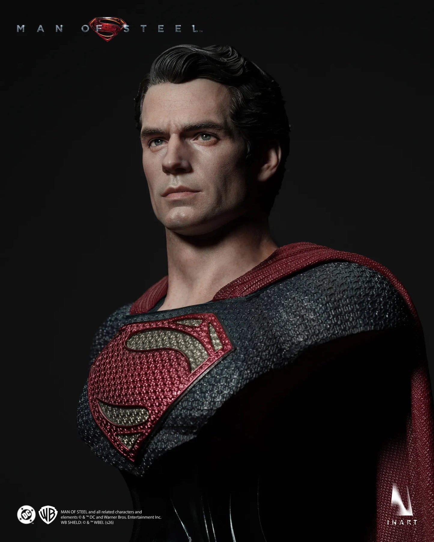 SUPERMAN FIGURA INART MAN OF STEEL 1/6 32,5 CM