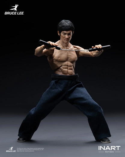 BRUCE LEE KUNG FU OUTFIT FIGURA 1/12 INART ACTION 15,5 CM