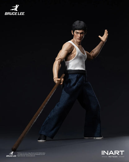 BRUCE LEE KUNG FU OUTFIT FIGURA 1/12 INART ACTION 15,5 CM