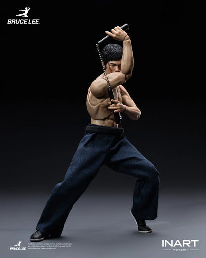 BRUCE LEE KUNG FU OUTFIT FIGURA 1/12 INART ACTION 15,5 CM