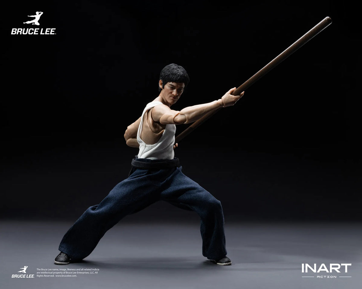 BRUCE LEE KUNG FU OUTFIT FIGURA 1/12 INART ACTION 15,5 CM