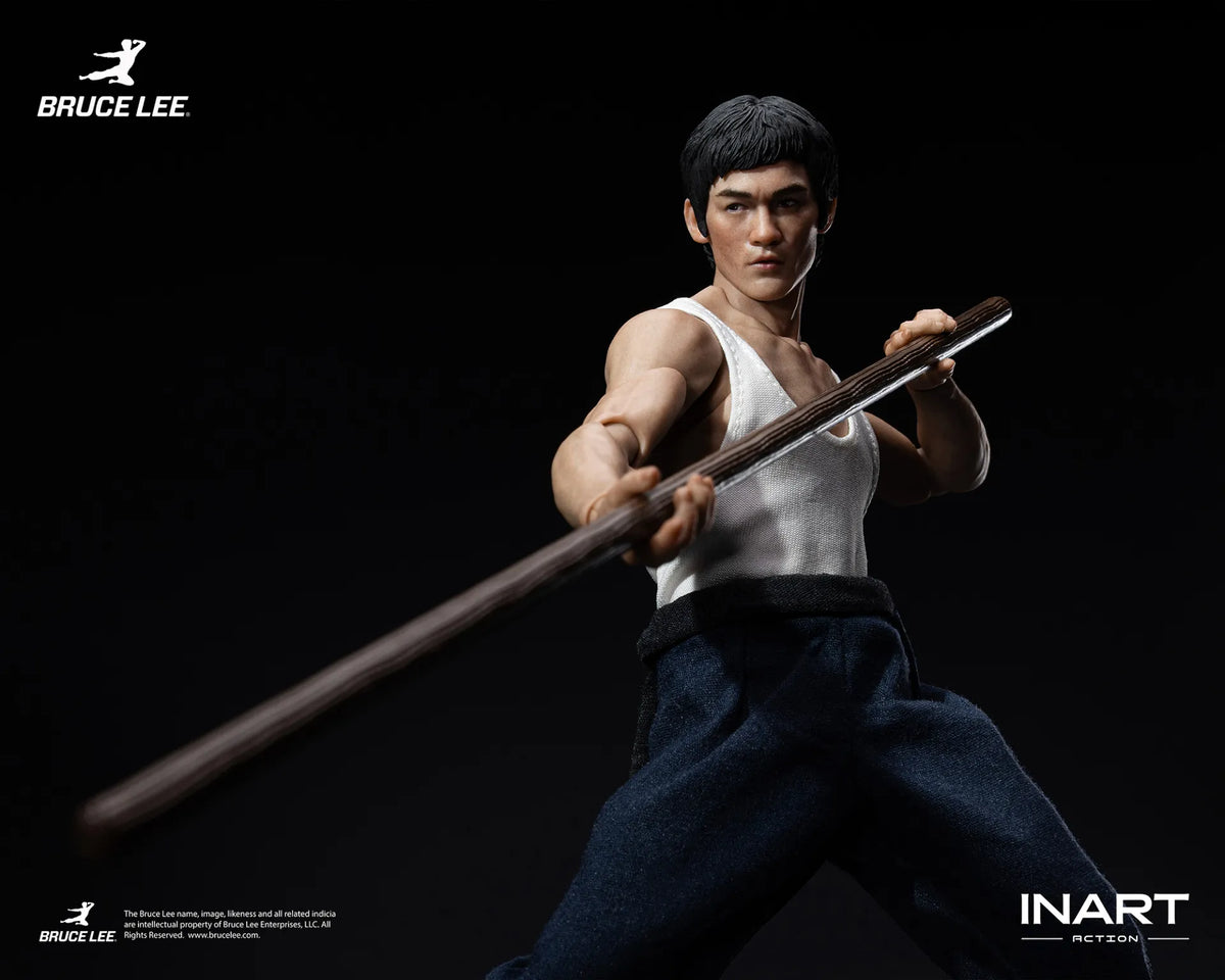 BRUCE LEE KUNG FU OUTFIT FIGURA 1/12 INART ACTION 15,5 CM