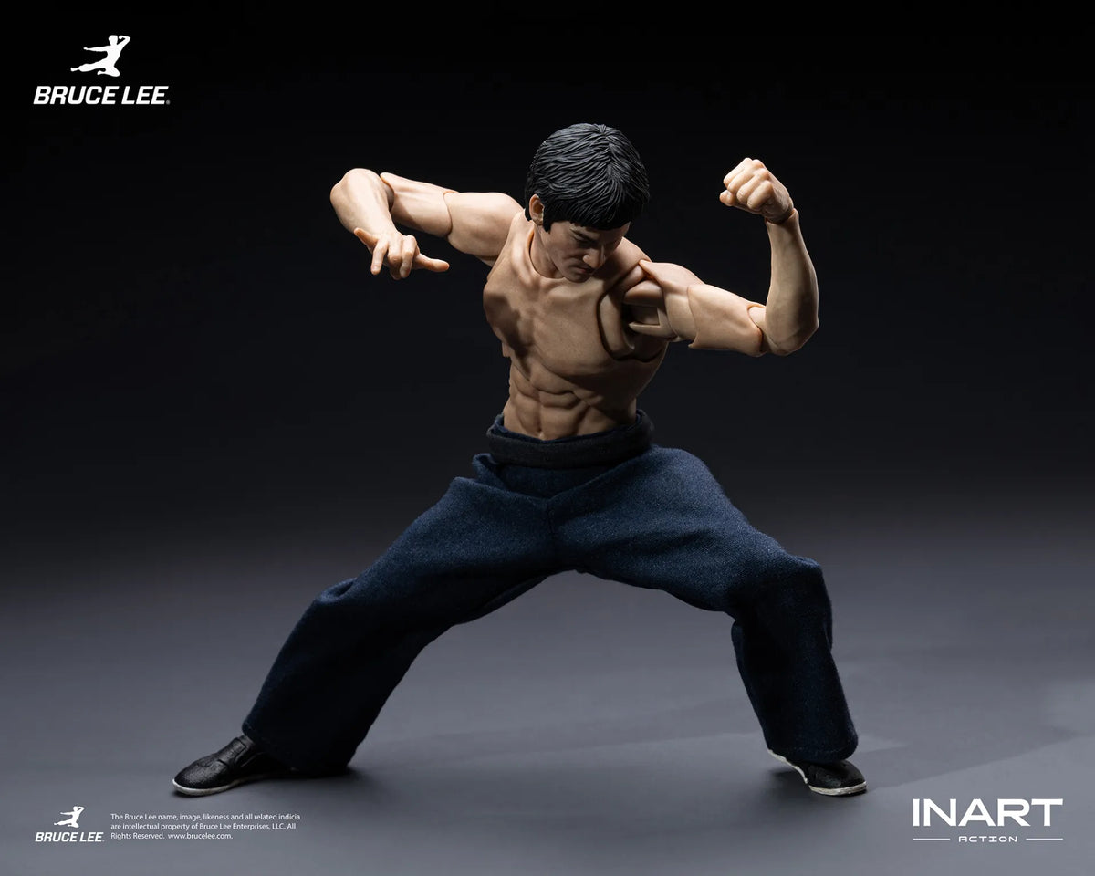 BRUCE LEE KUNG FU OUTFIT FIGURA 1/12 INART ACTION 15,5 CM