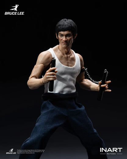 BRUCE LEE KUNG FU OUTFIT FIGURA 1/12 INART ACTION 15,5 CM