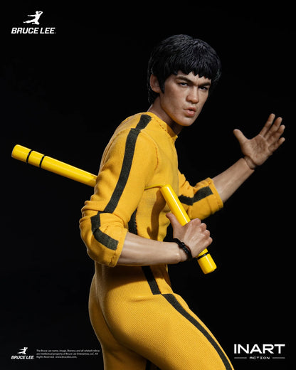 BRUCE LEE YELLOW JUMPSUIT FIGURA 1/12 INART ACTION 15,5 CM