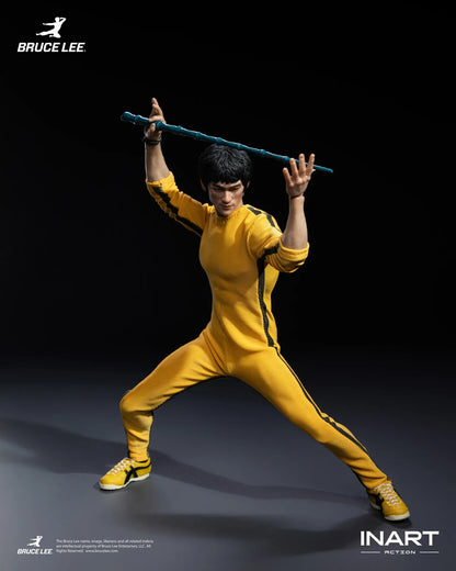 BRUCE LEE YELLOW JUMPSUIT FIGURA 1/12 INART ACTION 15,5 CM