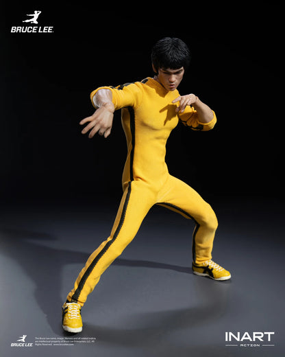 BRUCE LEE YELLOW JUMPSUIT FIGURA 1/12 INART ACTION 15,5 CM