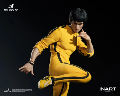 BRUCE LEE YELLOW JUMPSUIT FIGURA 1/12 INART ACTION 15,5 CM