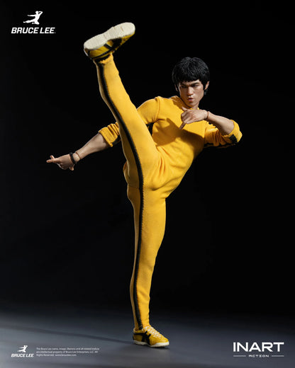 BRUCE LEE YELLOW JUMPSUIT FIGURA 1/12 INART ACTION 15,5 CM