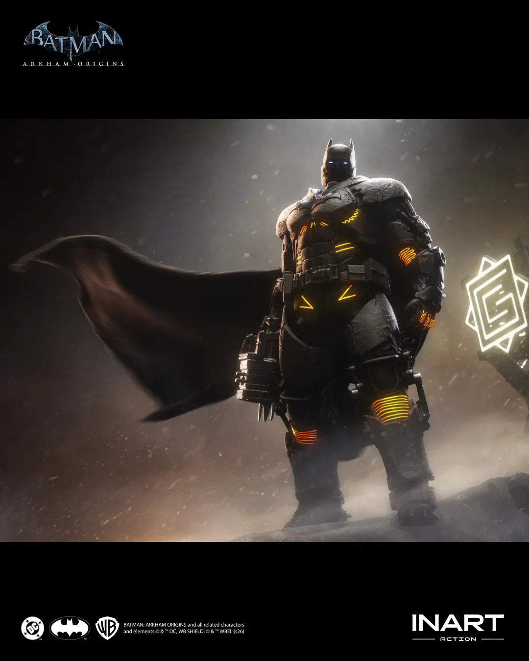 BATMAN XE SUIT ARKHAM ORIGINS 1/12 18,4 CM INART