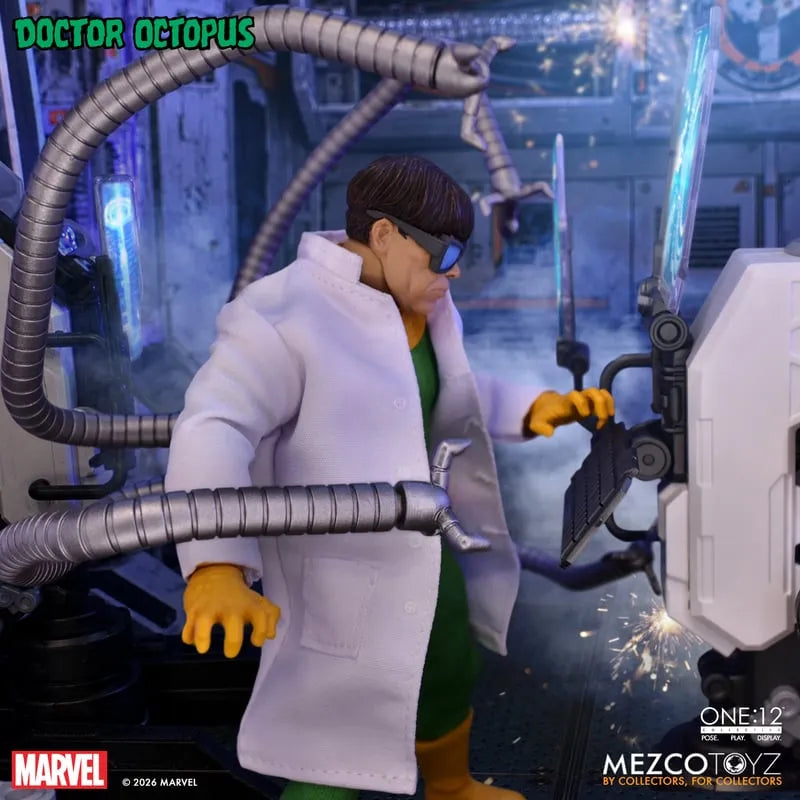 DOCTOR OCTOPUS MARVEL SPIDER-MAN ONE:12 COLLECTIVE FIGURA 16 CM MEZCO TOYS