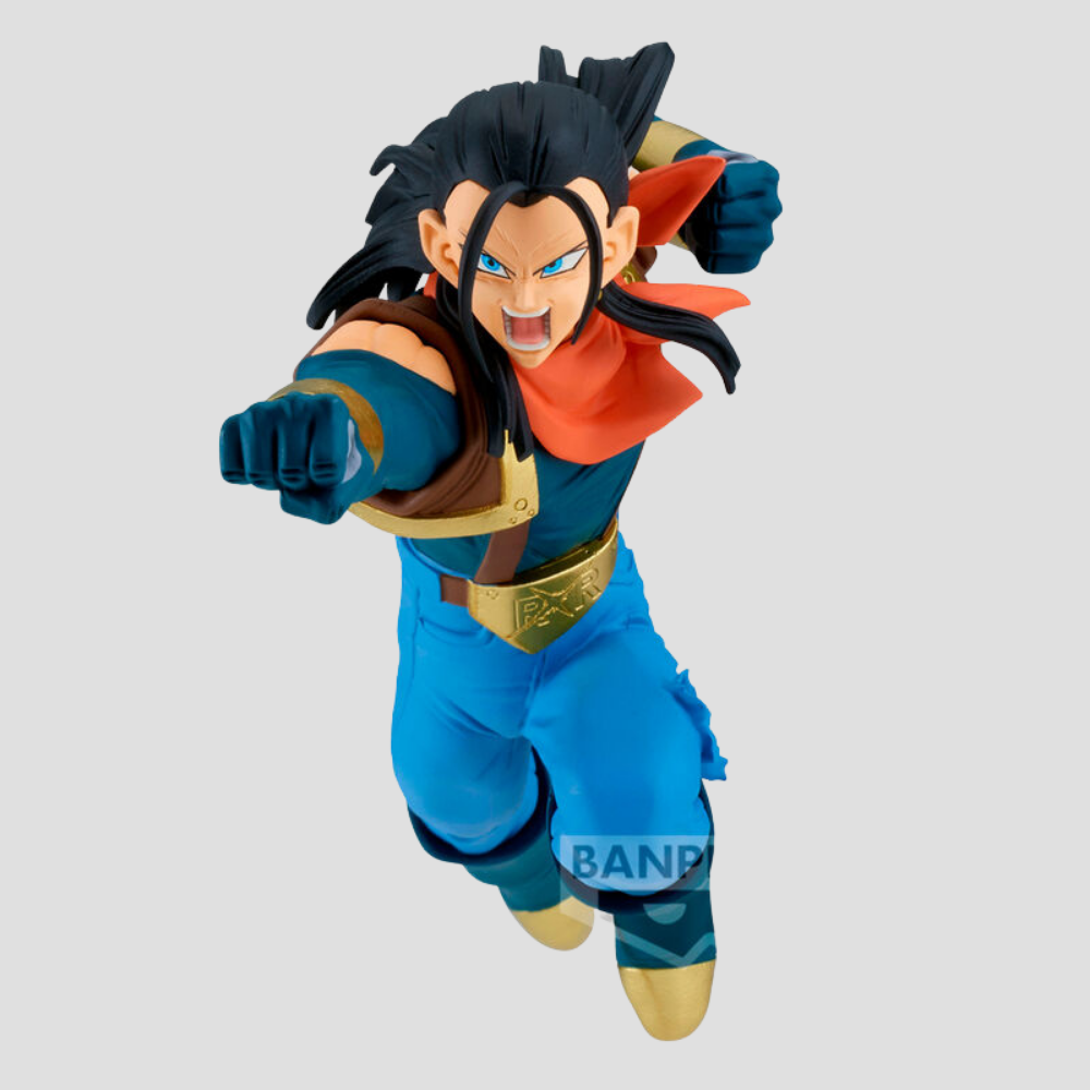 Figura Super 17 vs SSGSS Gogeta Match Makers Dragon Ball GT 16cm