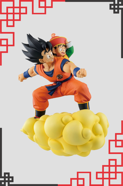 SON GOKU & SON GOHAN – FIGURA SPIRIT OF THE SAIYAN 21 CM (ICHIBANSO – DRAGON BALL
