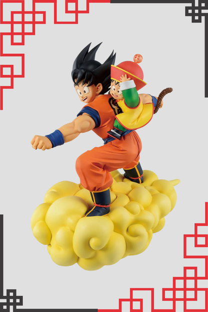 SON GOKU & SON GOHAN – FIGURA SPIRIT OF THE SAIYAN 21 CM (ICHIBANSO – DRAGON BALL