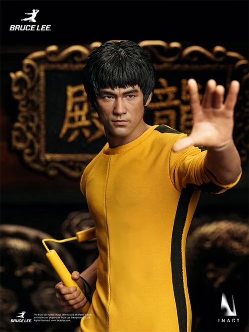 BRUCE LEE YELLOW SUIT INART 1/6 FIGURA 30 CM