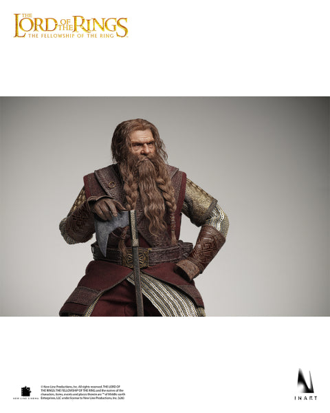 GIMLI INART EL SEÑOR DE LOS ANILLOS FIGURA 1/6 29 CM