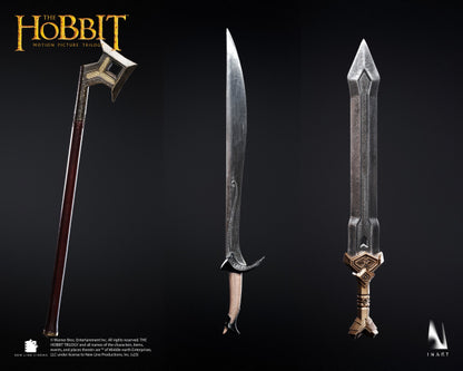 THORIN OAKENSHIELD FIGURA 1/6 INART THE HOBBIT 30CM