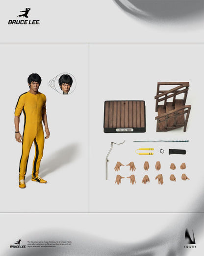 BRUCE LEE YELLOW SUIT INART 1/6 FIGURA 30 CM