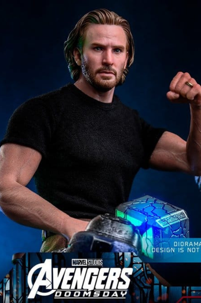 STEVE ROGERS AVENGERS DOOMSDAY DELUXE VERSION 1/6 31 CM HOT TOYS