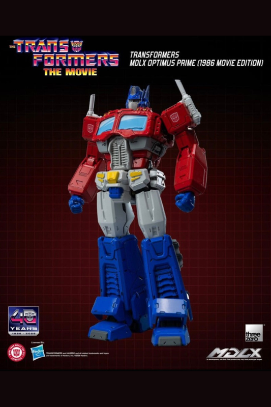 OPTIMUS PRIME (1986 MOVIE EDITION) FIGURA MDLX TRANSFORMERS 18 CM